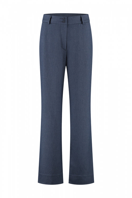 Dyonne Trouser | Blue Melee