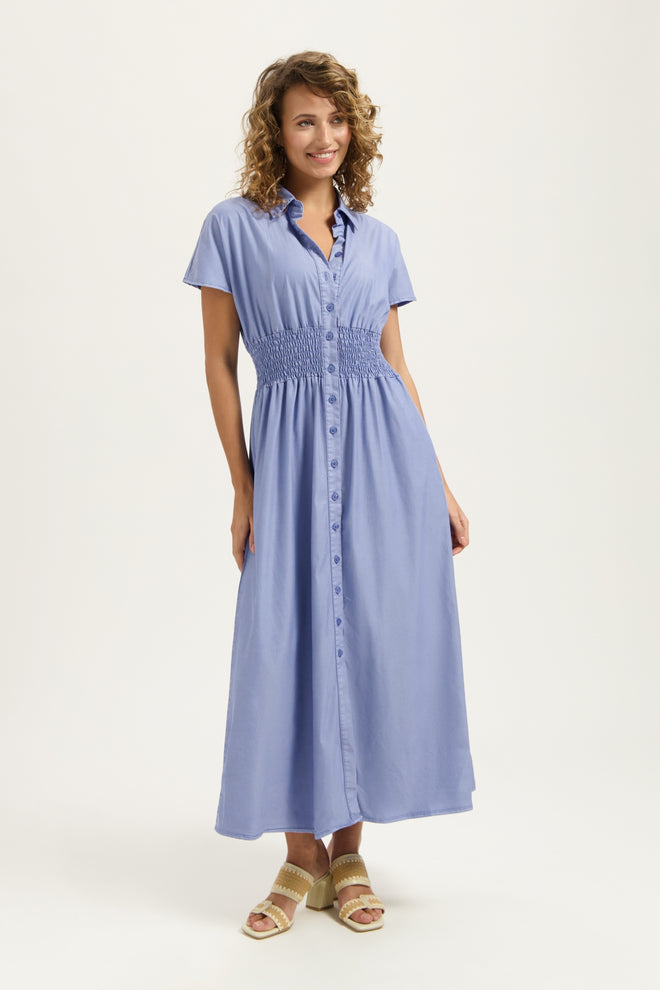 Estelle Dress | Capri Blue
