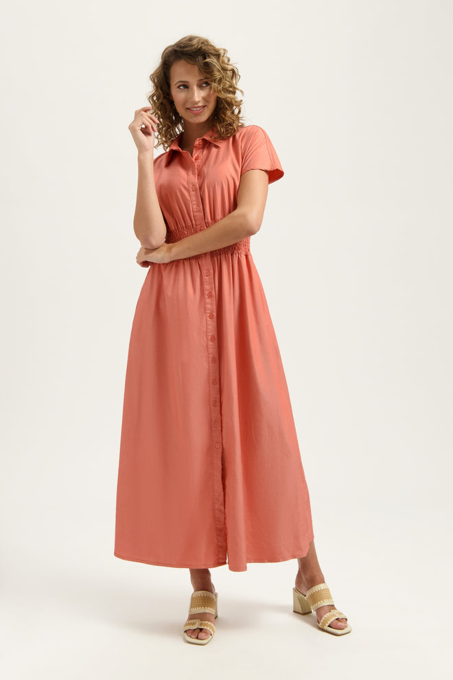 Estelle Dress | Light Peach