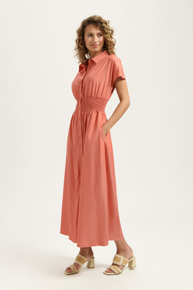 Estelle Dress | Light Peach