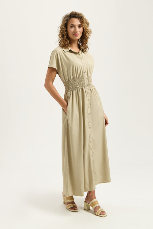 Estelle Dress | Sand