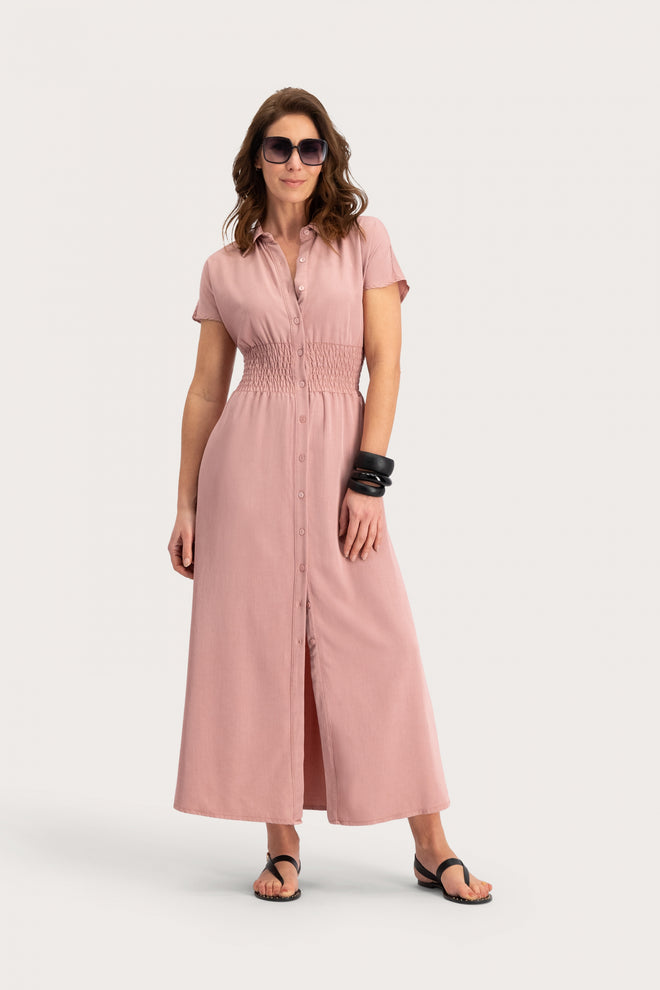 Estelle Dress | Vintage Pink