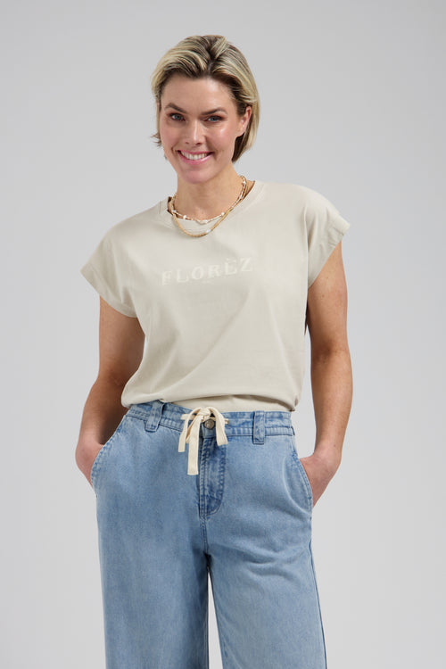 Fien T-shirt | Urban taupe