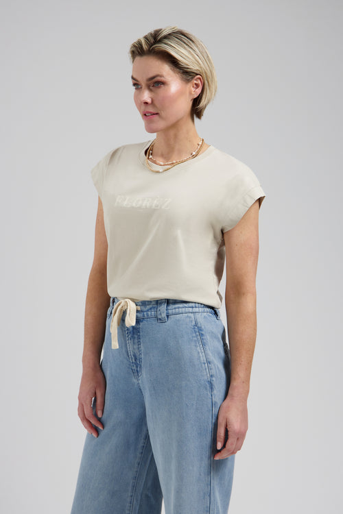 Fien T-shirt | Urban taupe