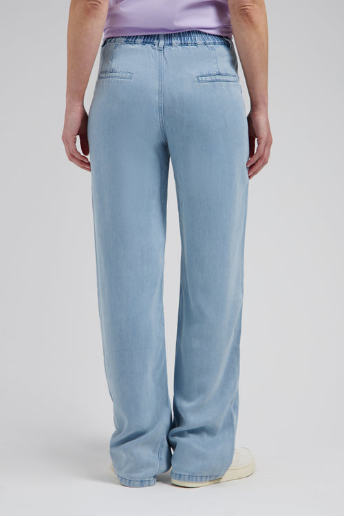 Georgie trouser straight fit Light Blue