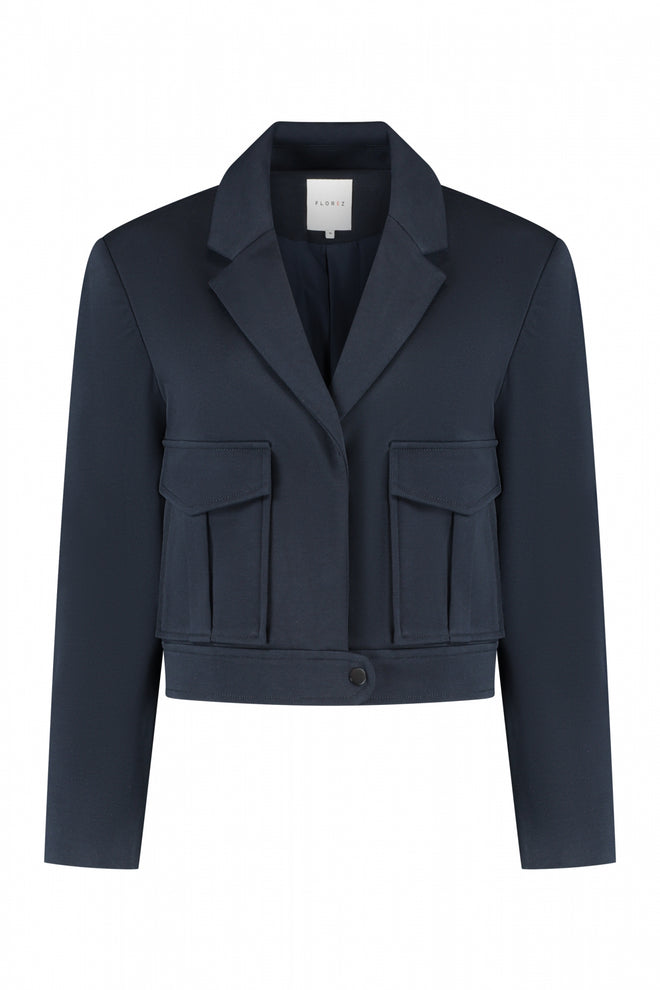 Gigi Jacket | Navy Blue