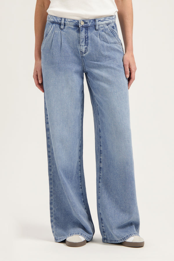 Gina Loose in Classic Blue Denim van Florèz