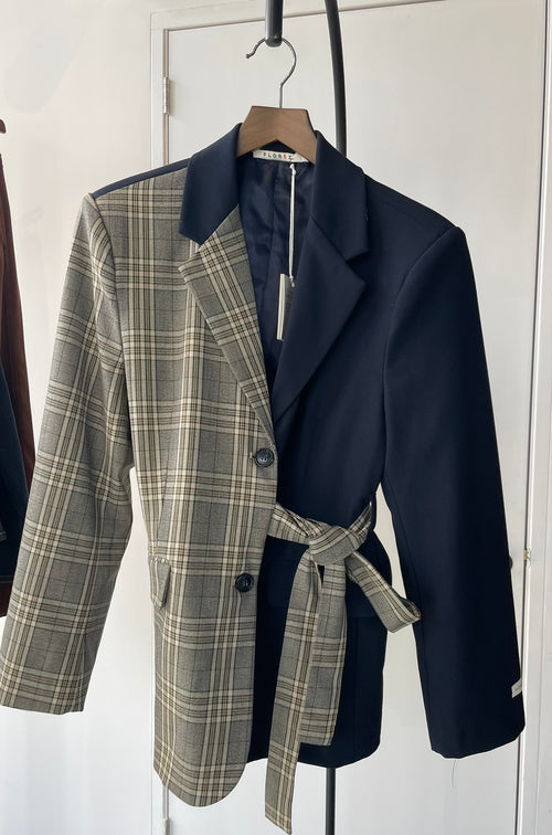 Minue Blazer | Navy Stripe