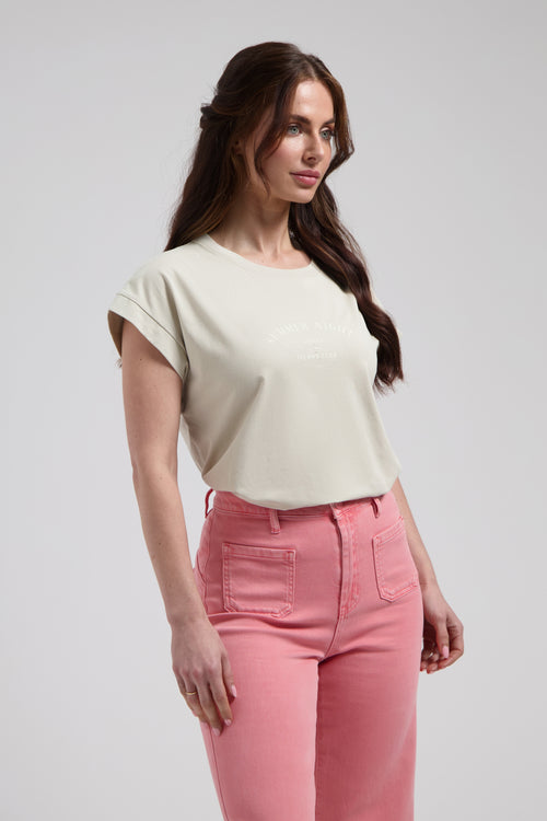 Illios T-shirt Urban taupe
