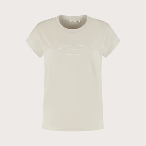 Illios T-shirt | Urban taupe