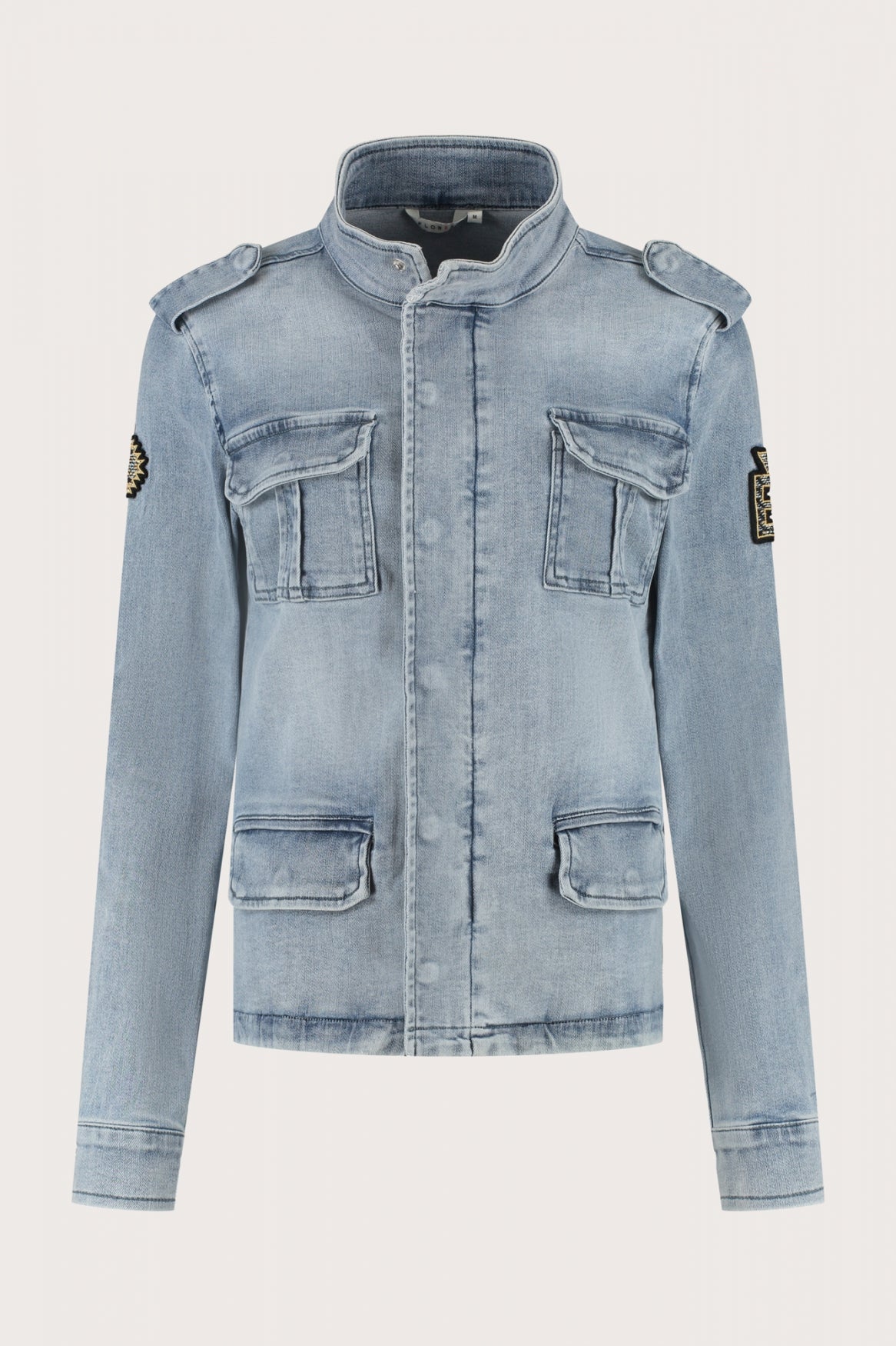 Johnny Jacket | Bleached Denim – Florèz