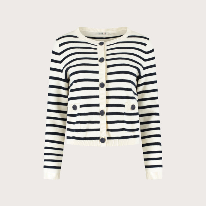 Katerina cardigan | Blue Striped