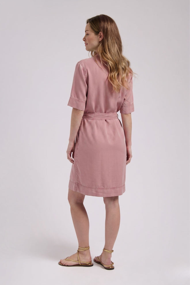 Kayley dress Pinky rose Midi-jurk