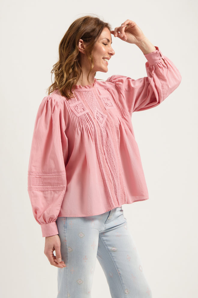 Leo Blouse | Light Pink