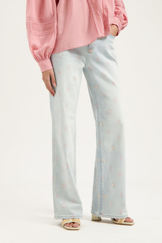 Sophie Straight | Aztec Print