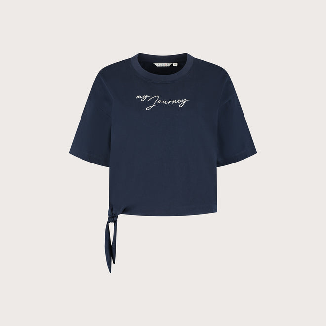 Leonora T-shirt | Navy Blue