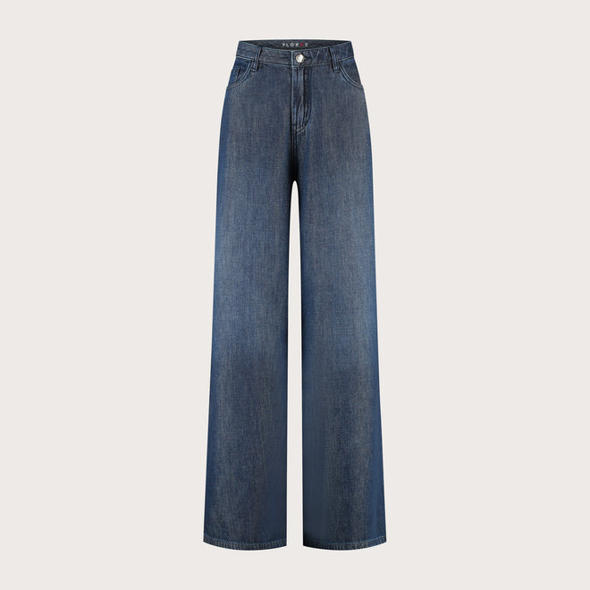 Liv Wide leg | Indigo Blue
