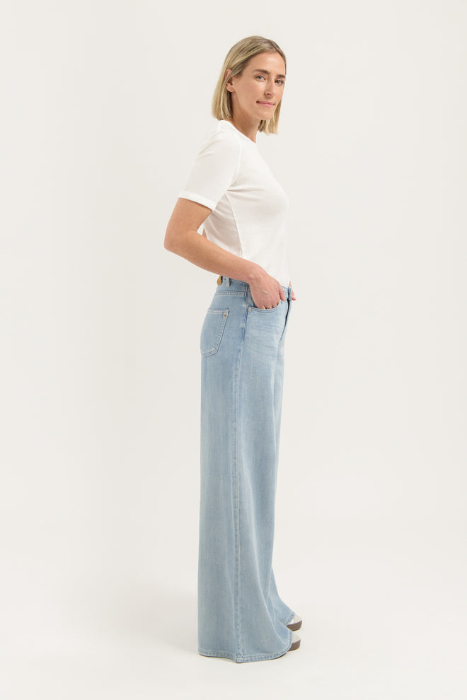 Liv Wide leg | Rich Blue
