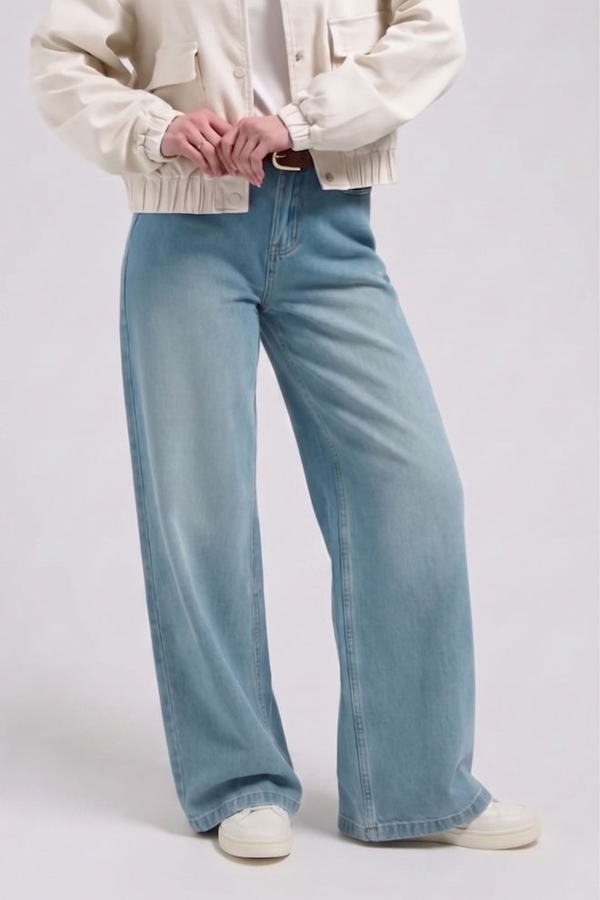 Liv Wide leg Azure Blue
