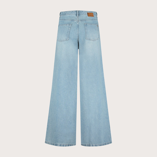 Liv Wide leg | Mid Blue