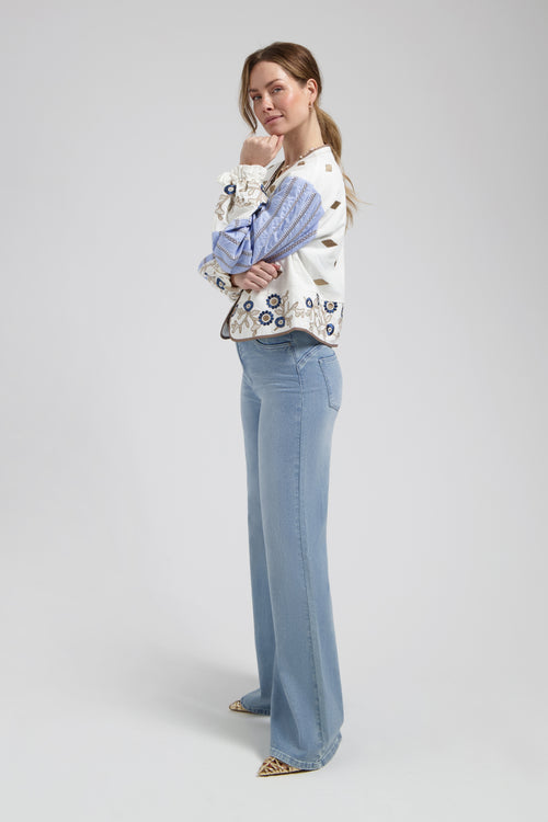 Loïs jacket Multicolour print