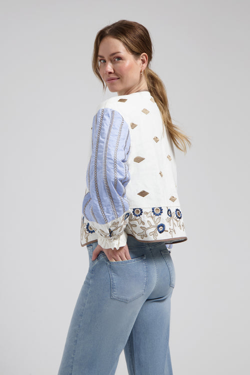 Loïs jacket Multicolour print