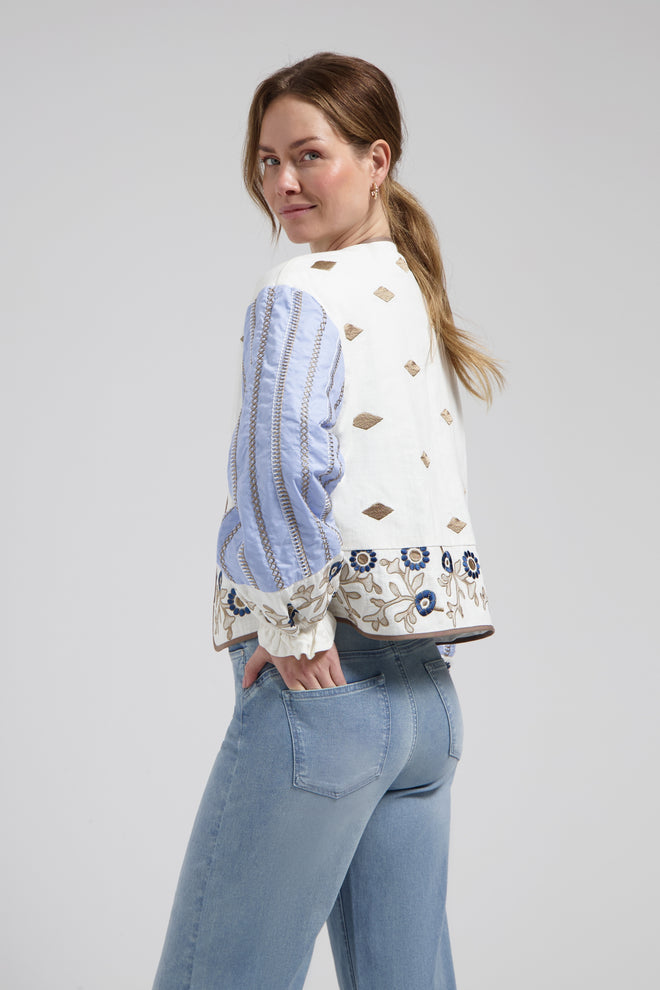 Loïs jacket Multicolour print