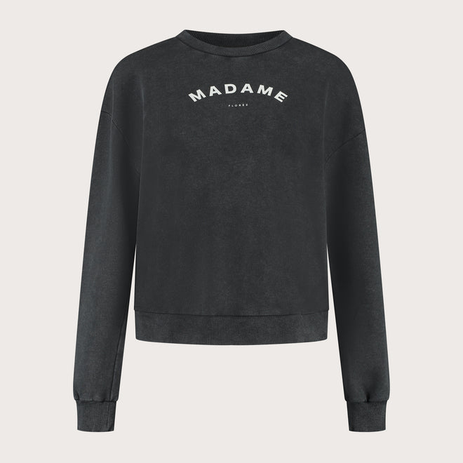 Madame Sweater | Washed Grey