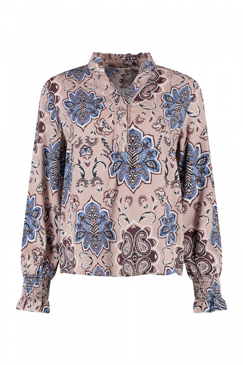 Mari Blouse | Old Rose