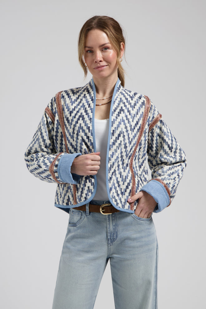 Marilena jacket Greek echo
