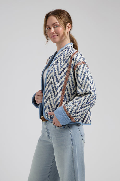 Marilena jacket Greek echo