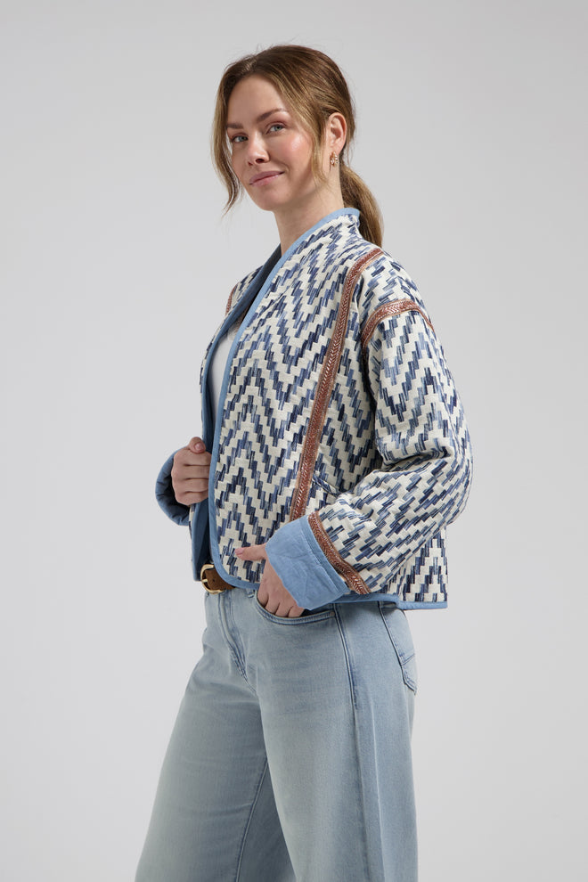 Marilena jacket Greek echo