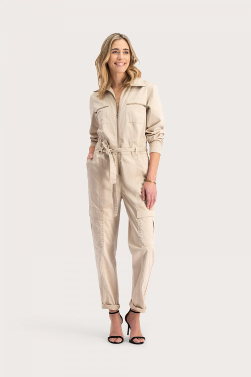 Milano Jumpsuit | Cuban Sand