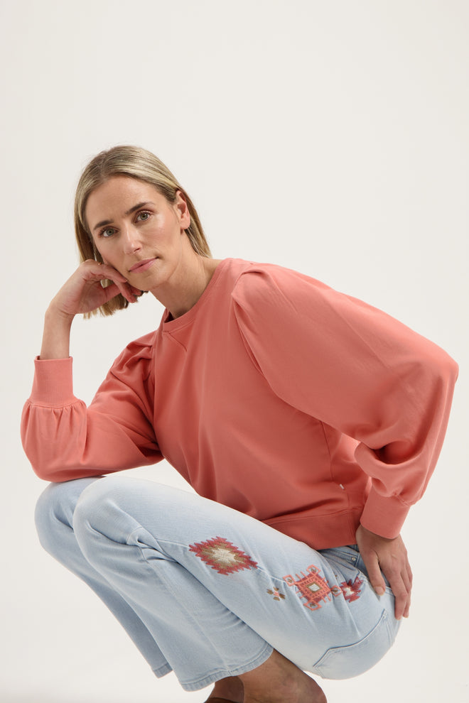 Olly Sweater | Peach
