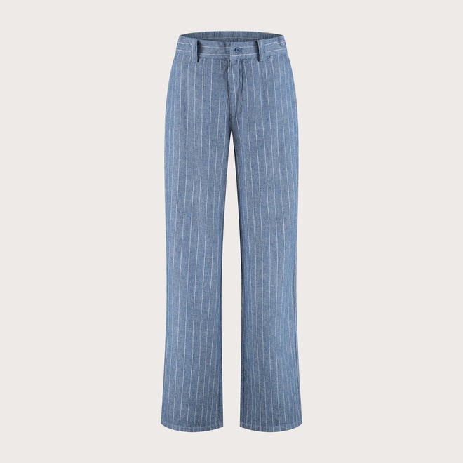 Philly Trousers | Blue Stripe