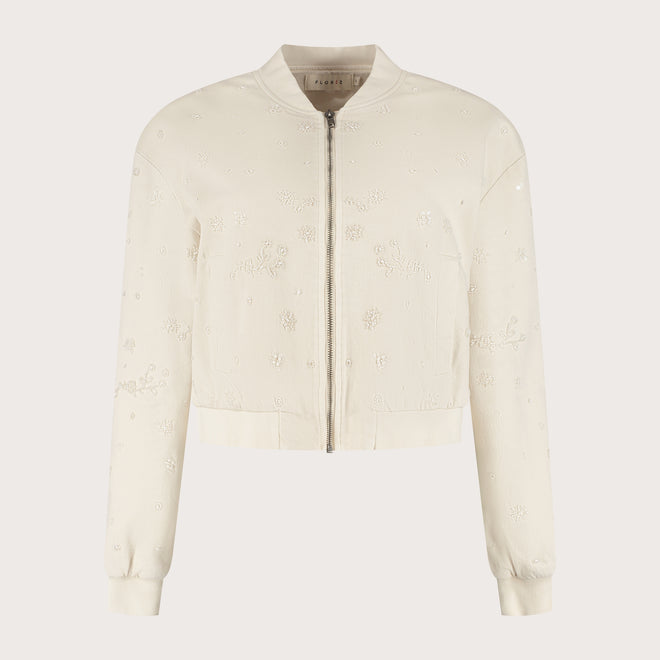 Lola Bomberjacket | White