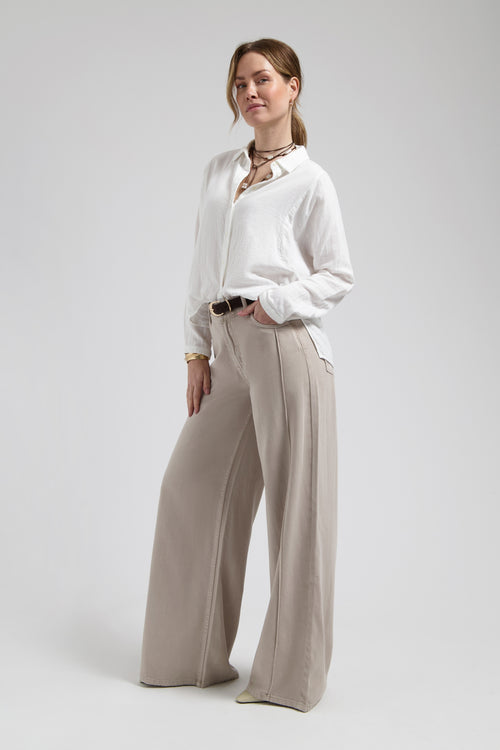 Riley Wide Leg Urban taupe