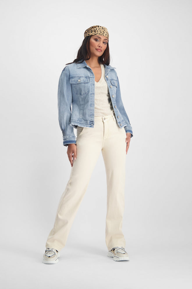 Rowie Straight | Cream