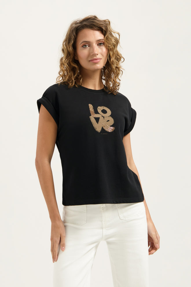 Sammy T-Shirt | Black Sand