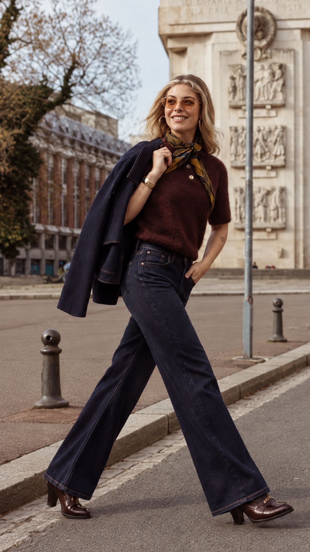 Zoe Jacket en Zoe Jeans in Rinse denim