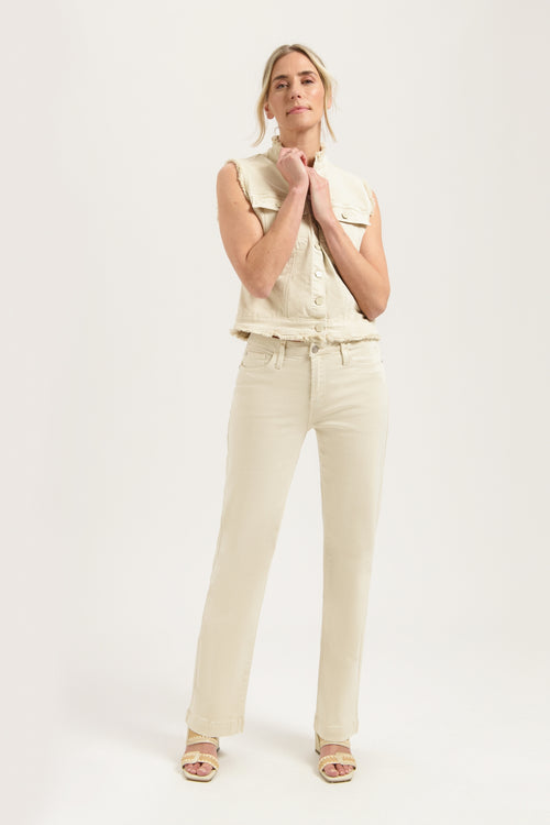 Sophie Straight | Cream