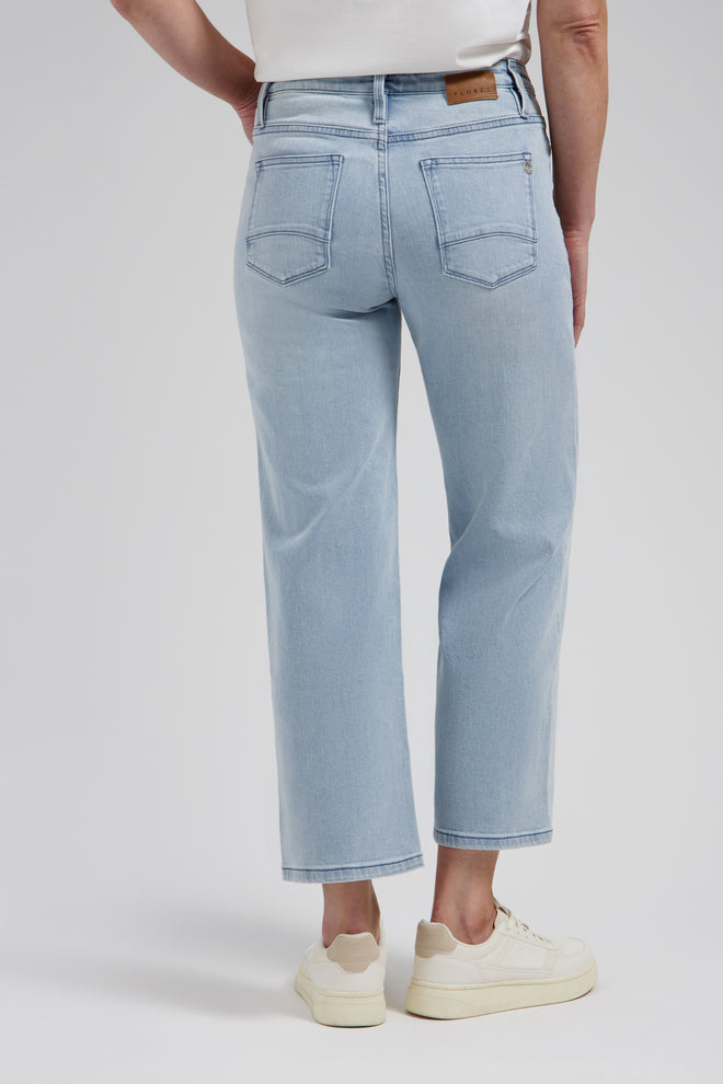 Sophie Straight Cropped Original | Light Blue