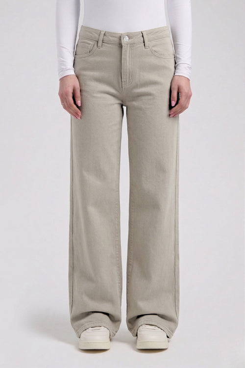 Sophie Straight leg fit jeans Urban taupe