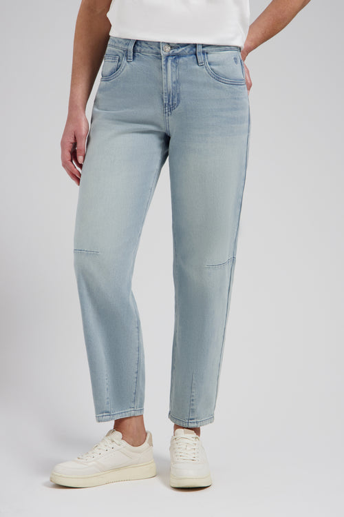 Tess Barrel | Crystal blue