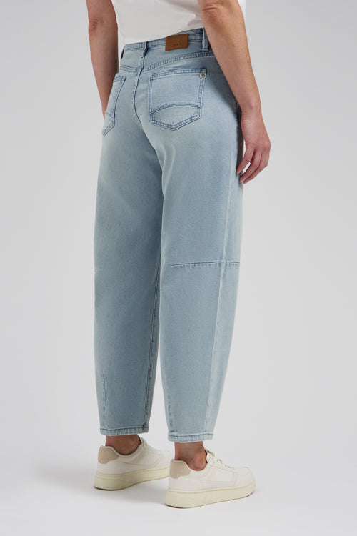 Tess Barrel | Crystal blue