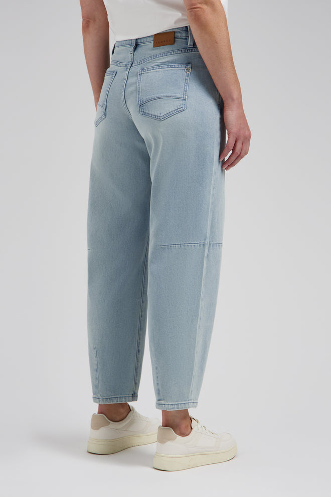 Tess Barrel | Crystal blue