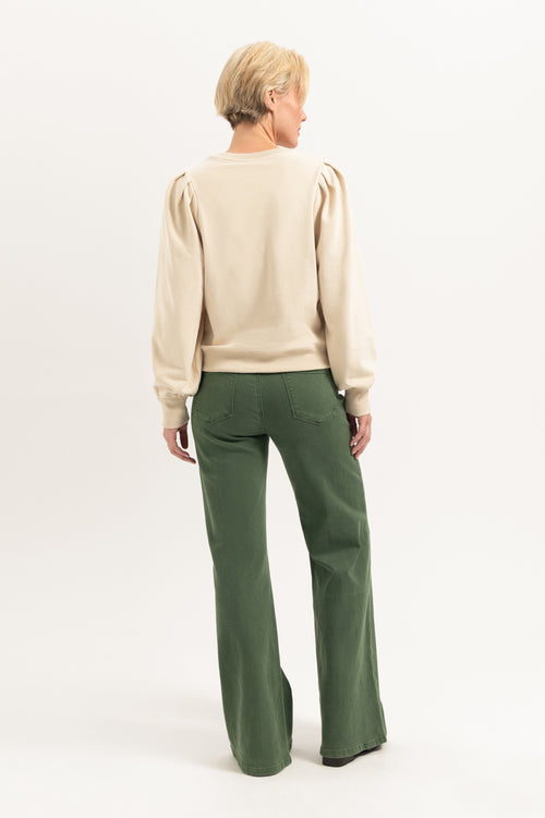 Ana Flared Pocket | Green