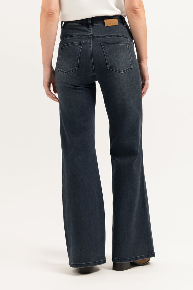 Ana Flared | Indigo Blue