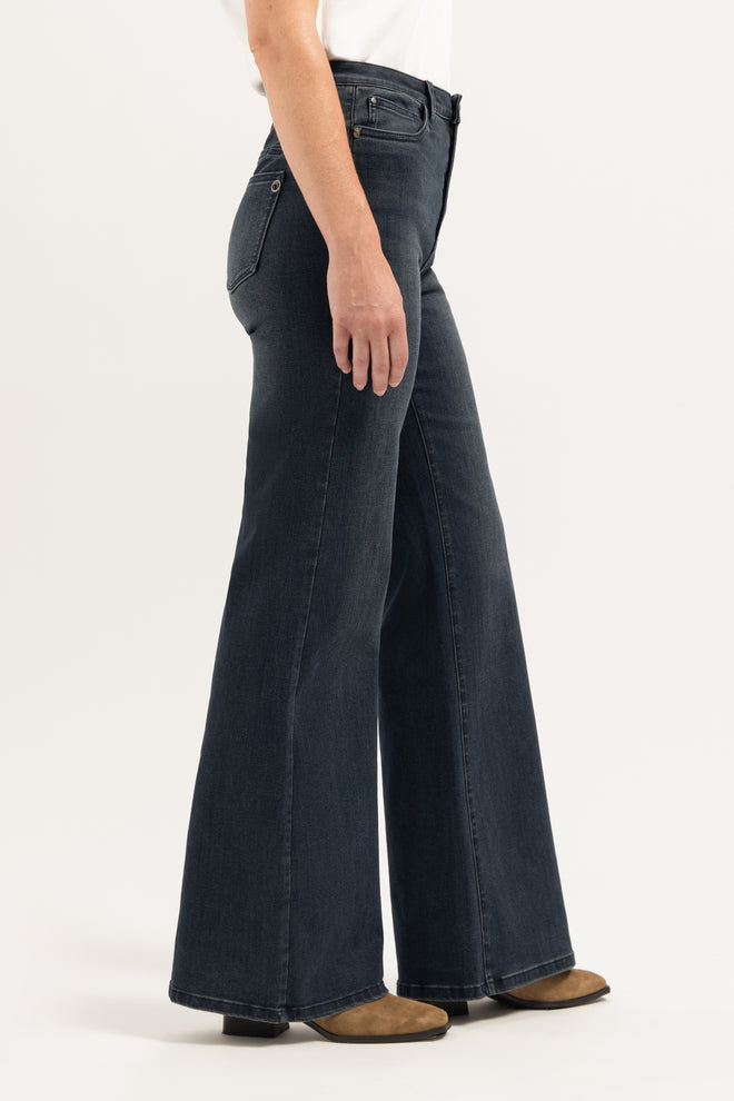 Ana Flared | Indigo Blue