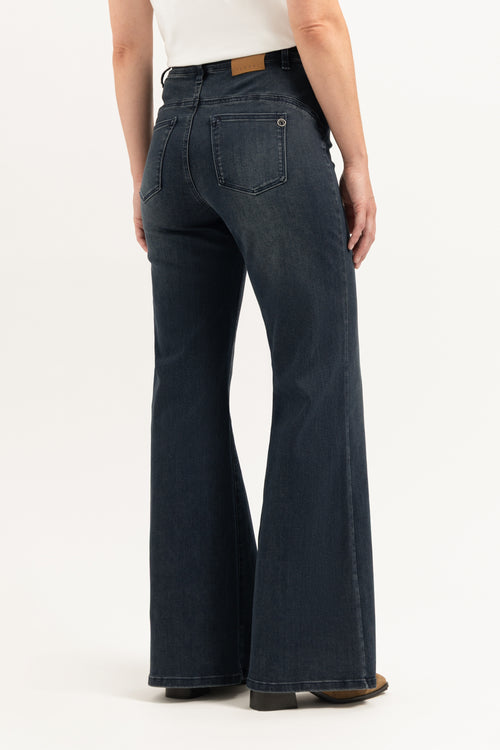 Ana Flared | Indigo Blue
